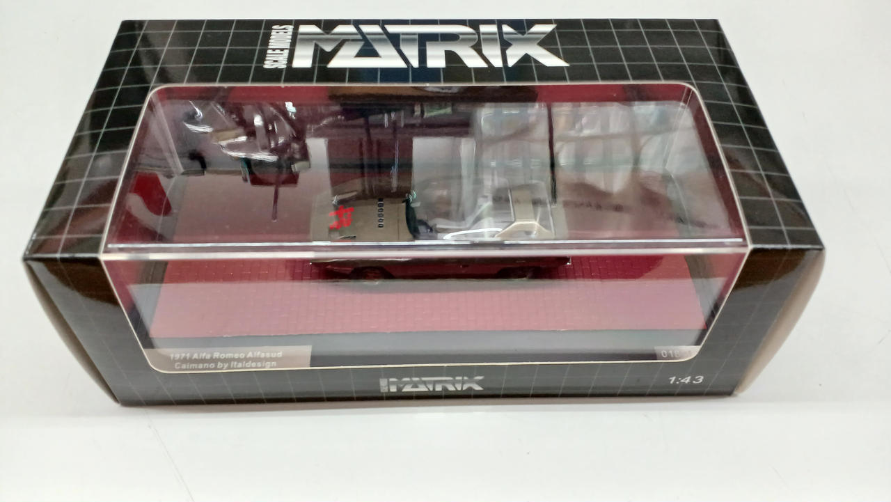 Matrix 1/43 Alfa Romeo Alfasud Collectible Diecast Model - Opened