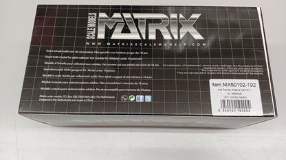 Matrix 1/43 Alfa Romeo Alfasud Collectible Diecast Model - Opened