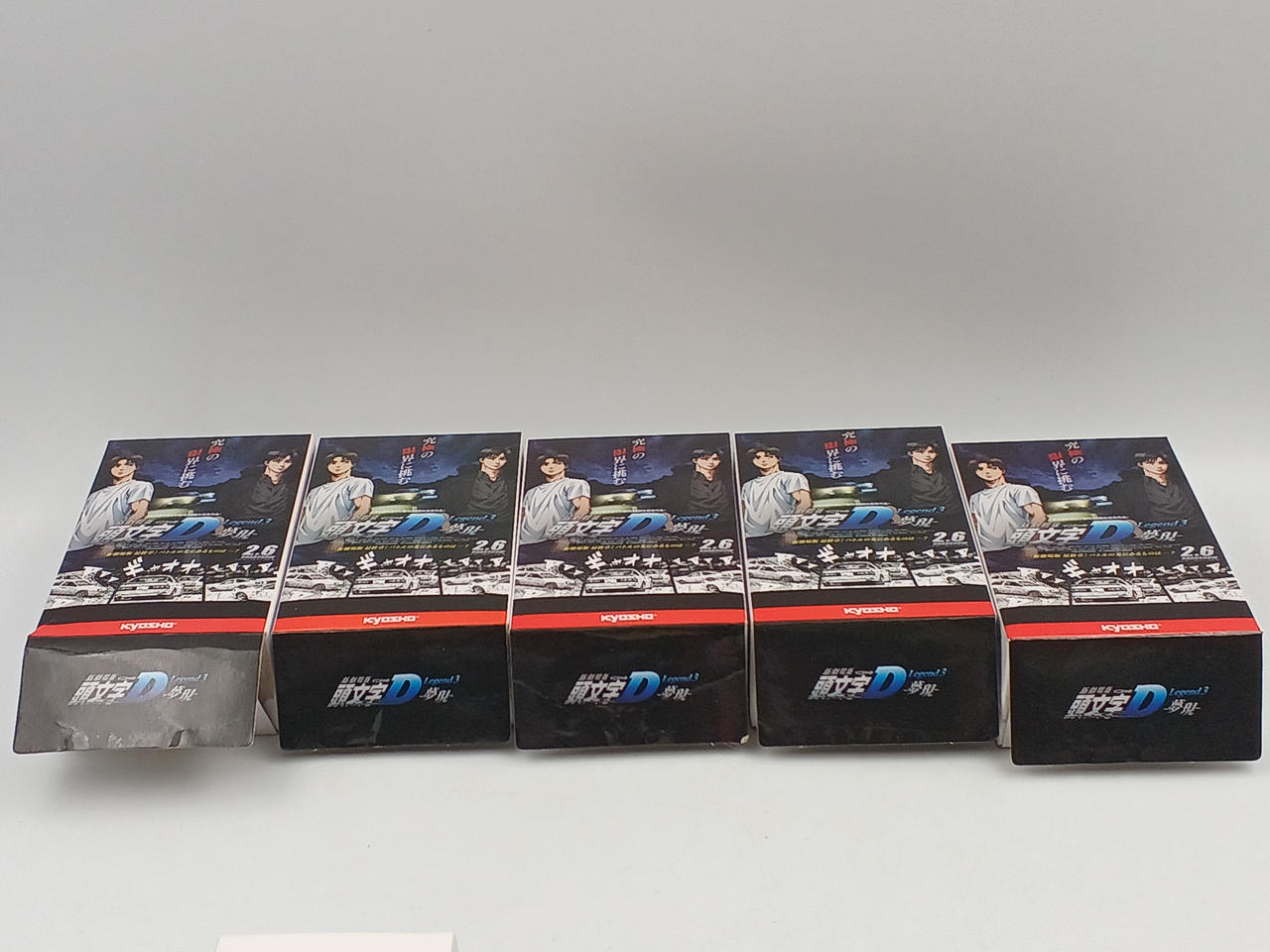 KYOSHO Initial D Legend3 1/64 Mini Car 5-Piece Set Collectible